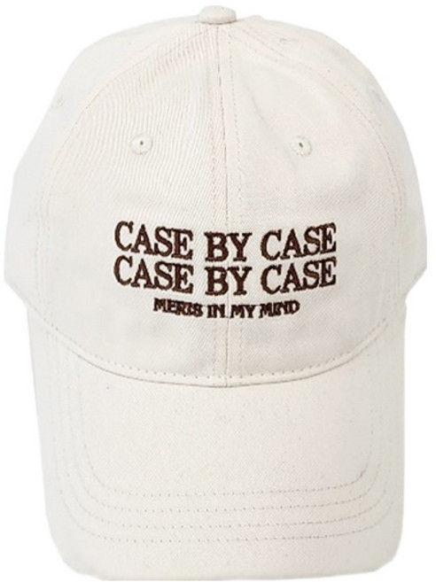 한스모자 케이스바이케이스 심플한 예쁜 야구모자