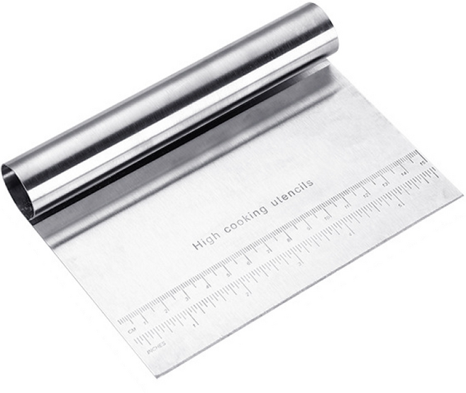 벤듀라 스텐 베이킹 스크래퍼 15cm, 실버, 1개