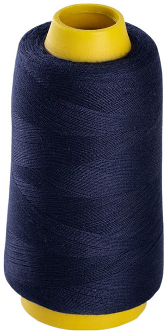 앙플러스 폴리 스티치 40수 2합사 재봉사 실, 네이비, 1개