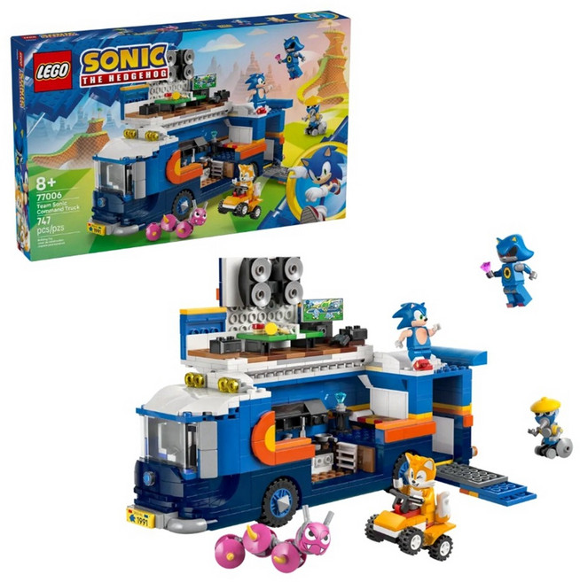 LEGO 77006 音速小子系列 索尼克小隊指揮車 Team Sonic Command Truck, 1套, 多色