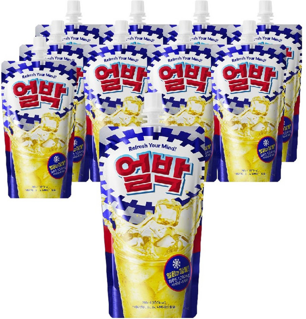 얼박 음료, 210ml, 10개
