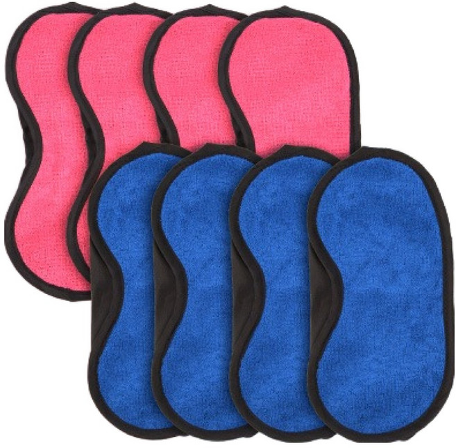 캐스비 스포츠 누구세요 안대 촉감완구 핑크 4p + 블루 4p 세트, 1세트