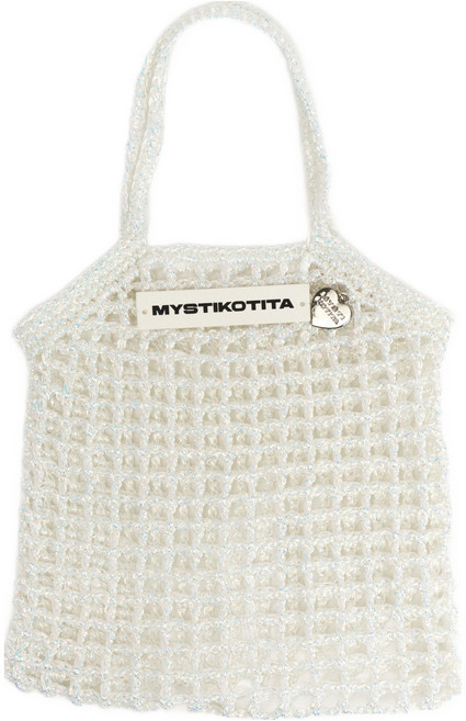 미스티코티타 미니플랫메탈네트백 코드얀 뜨개질 DIY 패키지, 레인보우, 1개