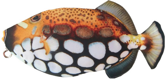 아트조이 업그레이드 리얼 생선 필통, 09 파랑쥐치, 1개