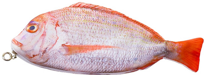 아트조이 업그레이드 리얼 생선 필통, 03 참돔, 1개