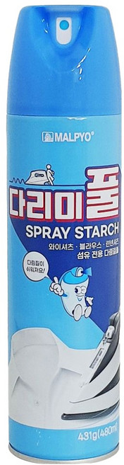 말표 스프레이형 다리미풀 480ml, 1개