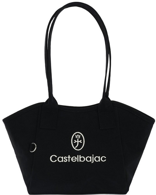 까스텔바작 여성용 라운드 숄더백 CSW-228/BWEMGB502, 블랙, 1개