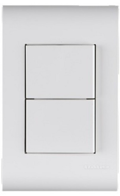 나노전기 오딧세이 3로 2구 스위치 화이트, 1개