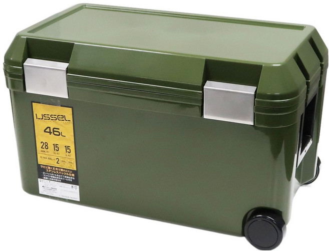 제이제이아스테이지 아케인 아이스박스, 카키, 46L