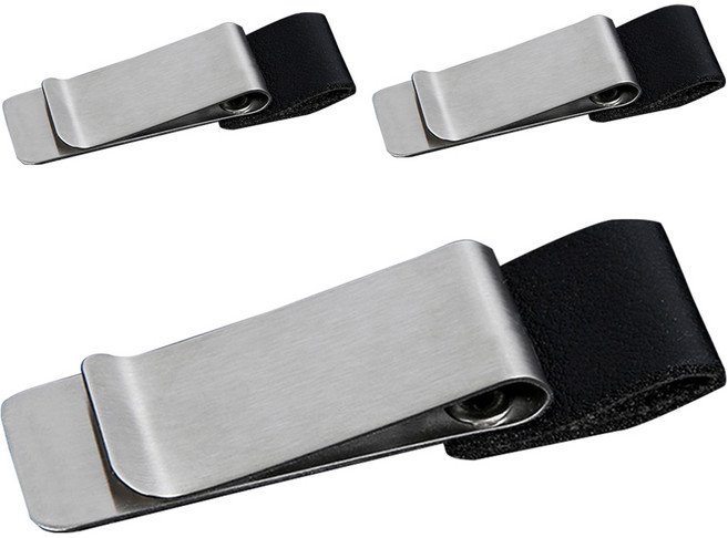 마메 펜고리 북마크 북클립, 실버블랙, 3개