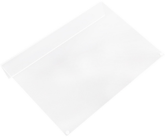 필기 독서대 아크릴 필기대 책받침대 와이드 필기용 클립제거, 투명