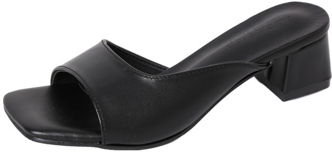 라블 여성용 발볼커버 시리즈 힐슬리퍼 무광 5cm