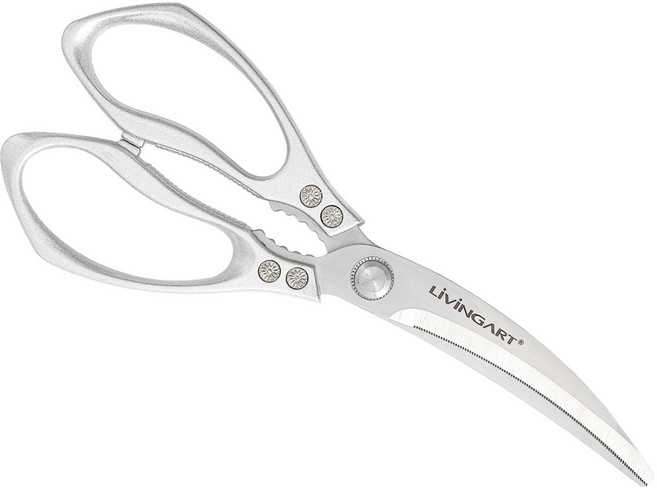 리빙아트 올스텐 주방가위 곡선, 1개