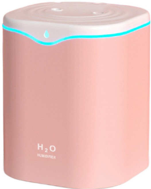 HONDONI 雙頭噴霧空氣加濕薰香水氧機 2L, H2Q-PK, 櫻花粉
