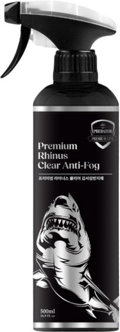 블랙샤크 자동차 유리 성에 김서림 방지제, 1개, 500ml