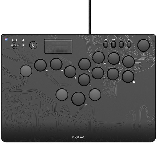 HORI NOLVA 全按鍵 PS5 PS4 PC 街機控制器 黑色, SPF-049A, 1個