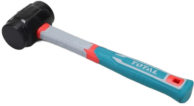 토탈툴스 TOTAL 탄련 고무망치 흑색, 1개, THRUH6808