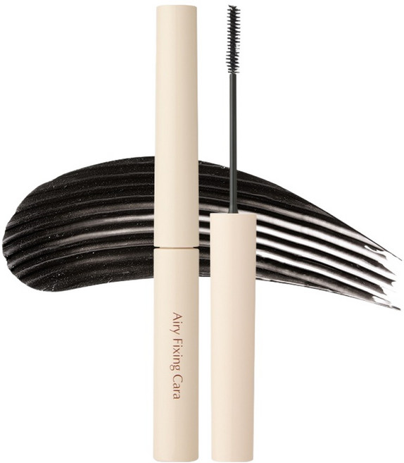 깜빡 에어리 픽싱 마스카라 4.5ml, 01 브리즈 블랙, 1개