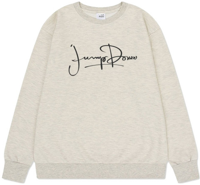 에어플레인 점프 다운 스탠다드 맨투맨