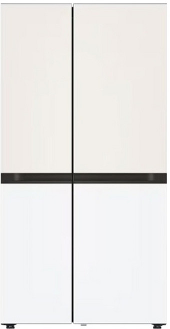 LG전자 디오스 AI 오브제컬렉션 냉장고 832L 방문설치, S836MEQ032