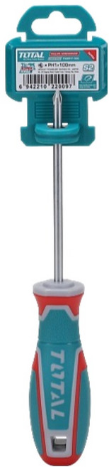 토탈툴스 TOTAL 자석 십자 드라이버 PH 1 x 100 mm, 1개