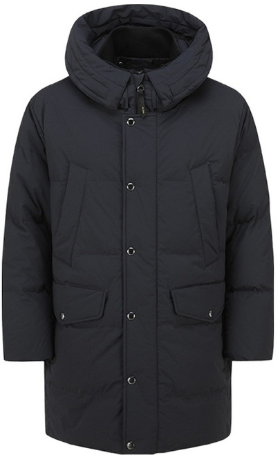 올젠 남성용 미디움 패널 퀼팅 사파리 덕다운 점퍼 ZOD4FP1305