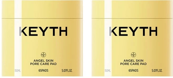 KEYTH 트루드 엔젤스킨 포어케어 패드 150ml, 65매입, 2개 - 쿠팡