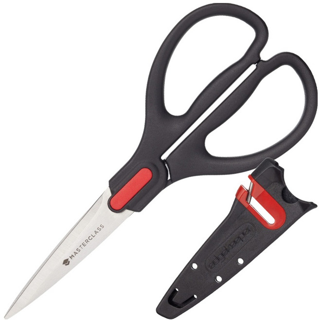 Masterclass 磨刀套+料理剪刀, 黑色, 1套