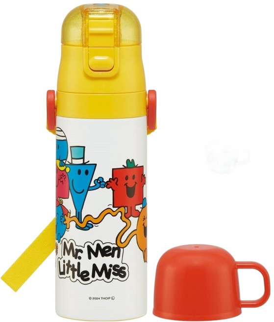Skater 不鏽鋼超輕量水壺, Mr.Men Little Miss, 470ml, 1個