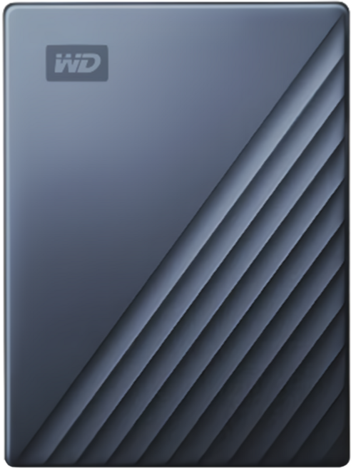 Western Digital 威騰 My Passport Ultra 行動硬碟 WDBFTM0050BBL-WESN 2.5吋 Type-C 1個, 藍色, 5TB