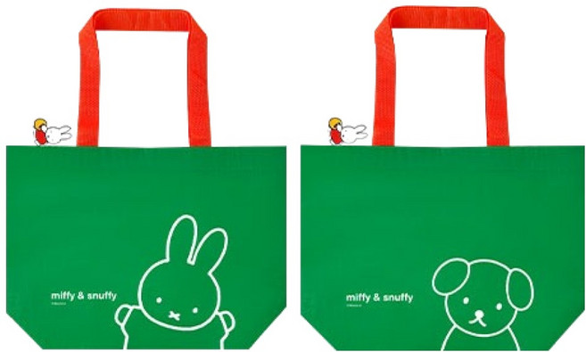 조선문방구 미피 리유저블 백, 그린, 2개