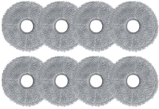 멋진공간 로보락 Q revo Q revo S Edge C Curv 호환 물걸레, 8개