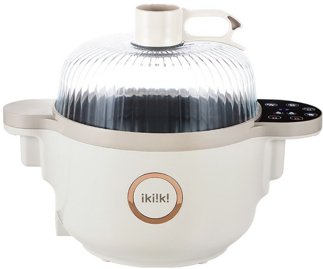 ikiiki 伊崎家電 微電腦多功能自動炒菜機 燕麥杏, IK-MC3702