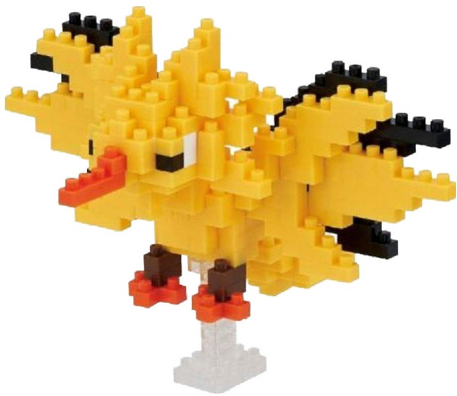 nanoblock 河田積木 KWD 積木 NBPM 046 閃電鳥 150, 黃色, 1個