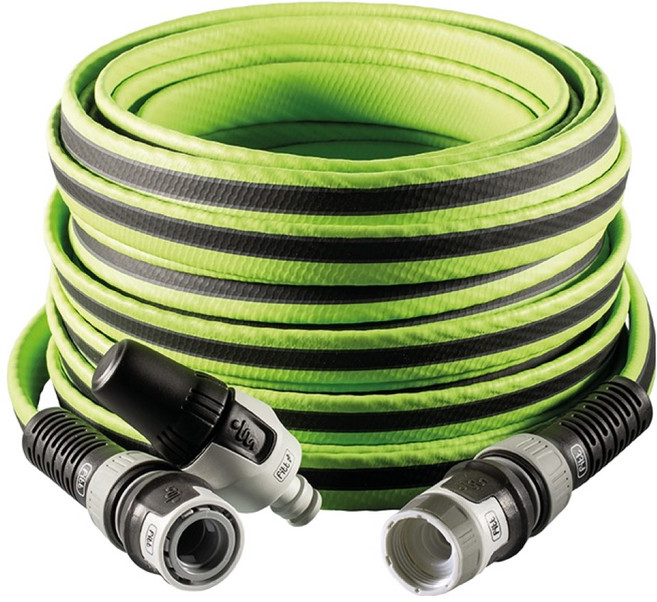 피트 FORCE 엉킴 꼬임 꺽임 방지 초경량 고압호스 12.5mm x 20m, LIME, 1개