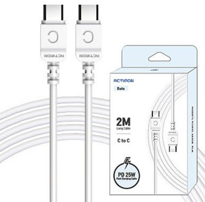 엑티몬 C타입-C타입 데이터 케이블, 1개, 2m