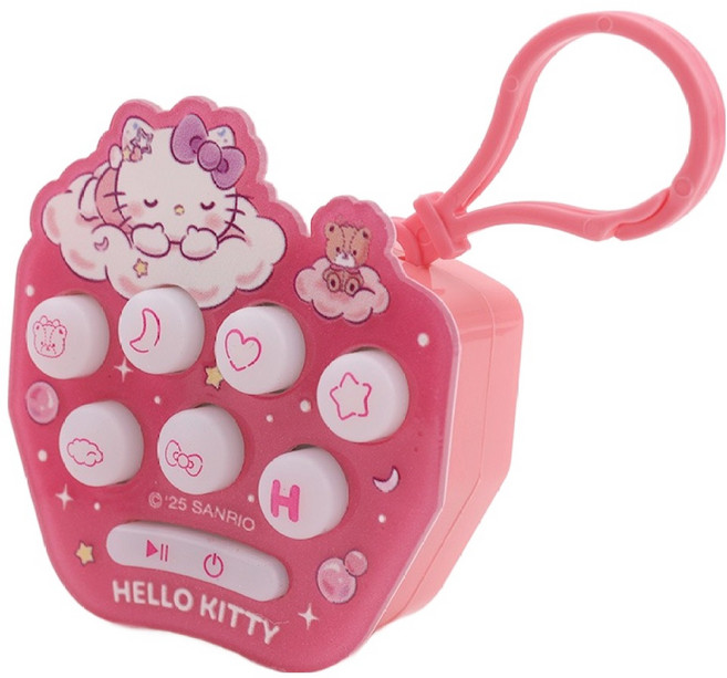 산리오캐릭터즈 푸시팡 게임키링, 헬로키티, 1개