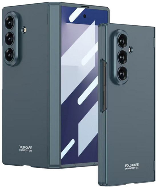 비비파이 마그네틱 폴딩 힌지 강화유리 풀커버 휴대폰 케이스