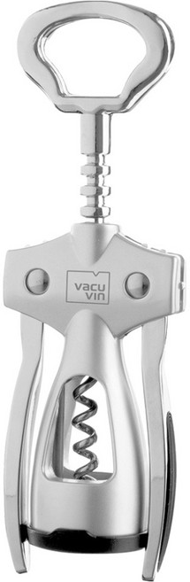 vacu vin 羽翼螺旋開酒器, 1個, 銀色
