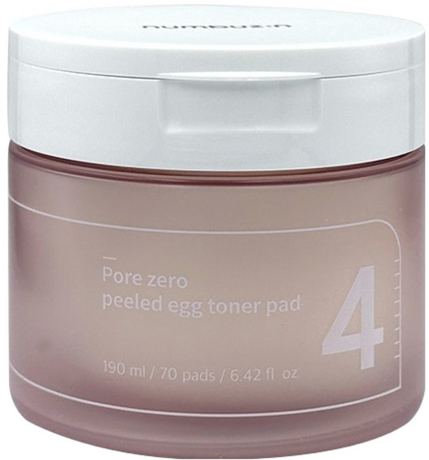 넘버즈인 4번 모공제로 깐달걀 토너패드 190ml, 70매입, 1개
