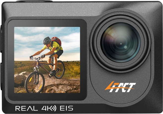 포팩트 유튜브 브이로그 액션캠, K01, 블랙