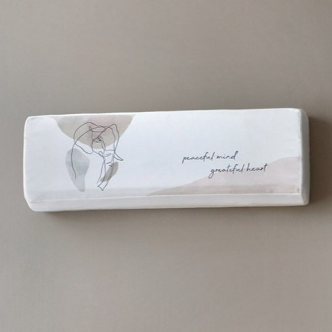 쁘리엘르 엘트 삼중직 스판 벽걸이 에어컨커버, 멀티