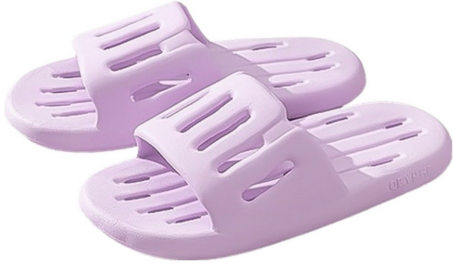 블럭마트 욕실 EVA 욕실화, 퍼플, 1개