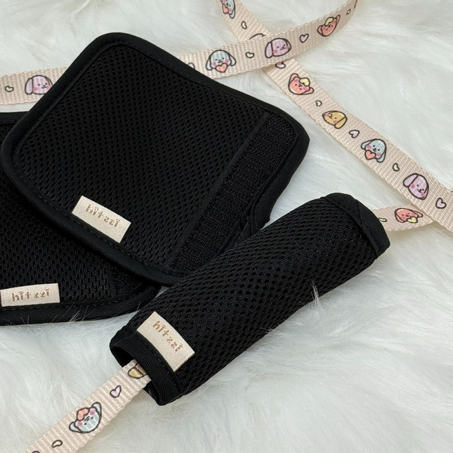 힛찌 보호자 쓸림 방지 손 보호 핸드쿠션, 1개, 블랙