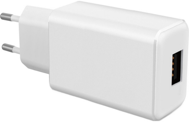 유엠투 5V 1A USB 1포트 가정용 충전기 어댑터, 1개, 화이트