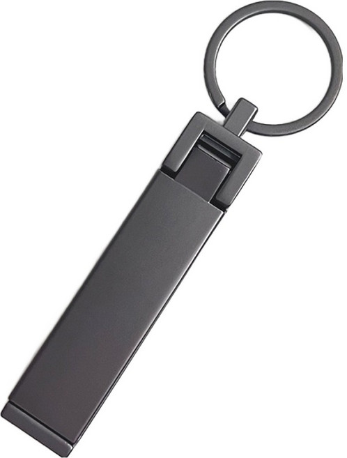 비바베이직 포터링 휴대용 가방걸이, 1개, 매트 블랙