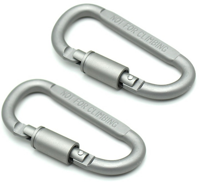 코텍스 잠금형 카라비너, 2개