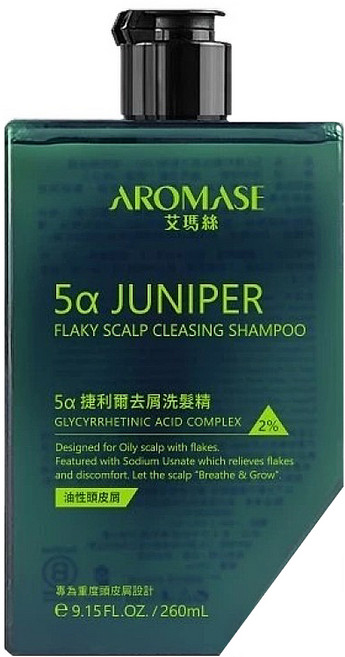 AROMASE 艾瑪絲 5α 捷利爾去屑洗髮精(2%)/油性頭皮屑, 1件, 260ml