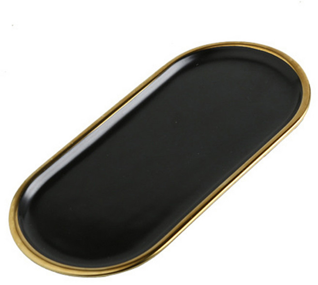 리빙웍스 마블 골드 트레이, 블랙