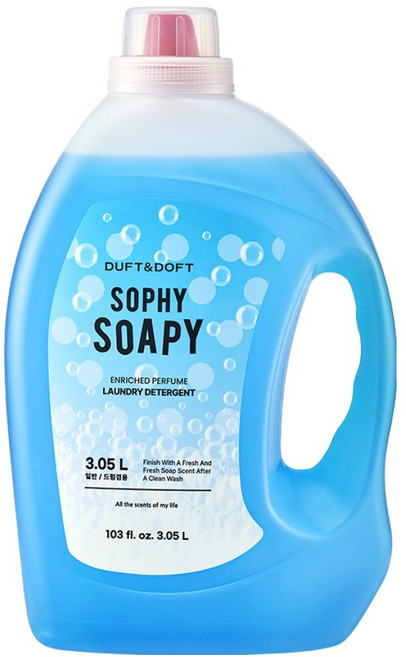 더프트앤도프트 인리치드 퍼퓸 소피소피 세탁세제, 3.05L, 1개